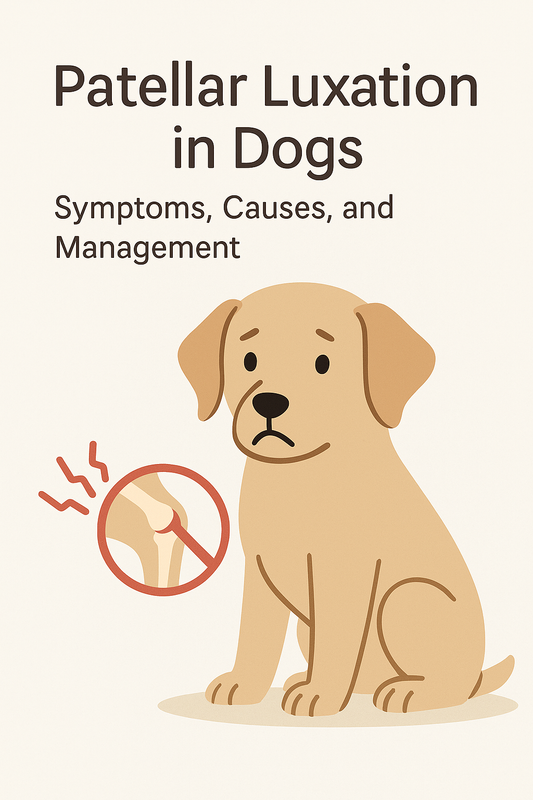 🦴 Patellar Luxation in Dogs – Symptoms, Causes, and Management Guide