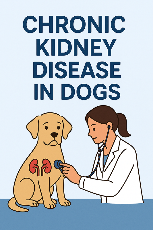 🐶 Chronic Kidney Disease in Dogs – Symptoms, Causes, Treatment, and Management Guide