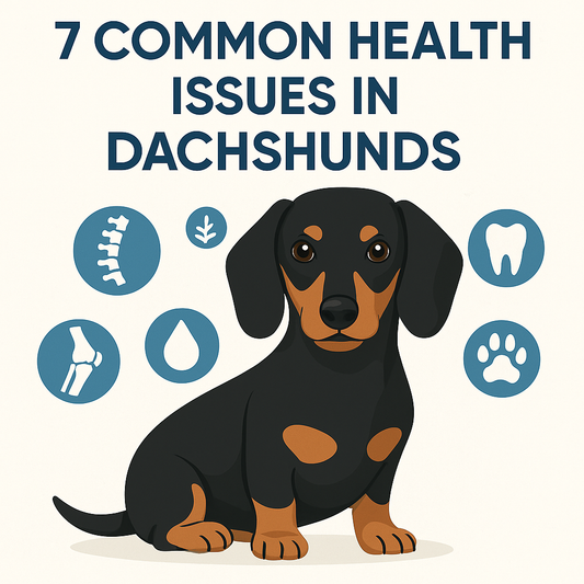 🐶 7 Common Health Issues in Dachshunds – Prevention and Care Guide Dachshunds Need Special Attention for Their Unique Bodies