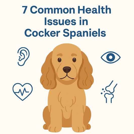 🐾 7 Common Health Issues in Cocker Spaniels – Prevention and Care Guide