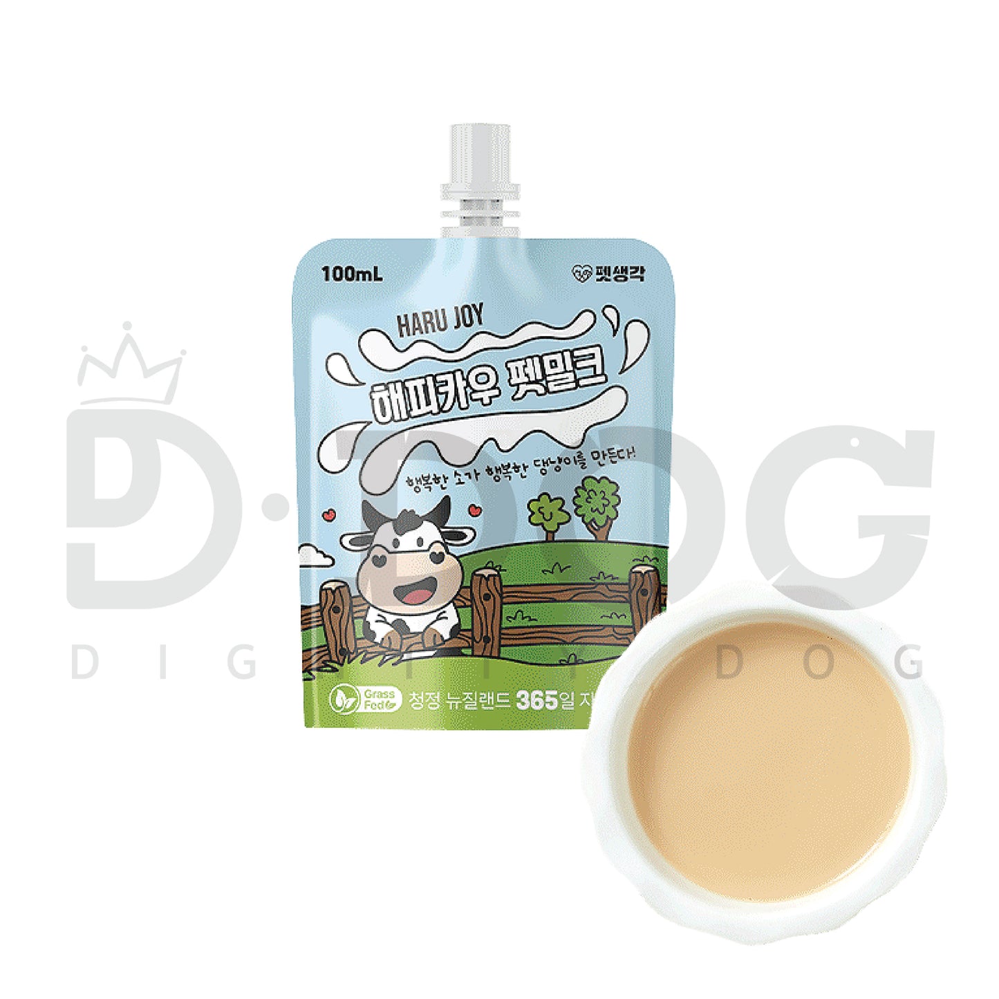 【 PET THINK 】 HAPPY COW pet milk 100ml
