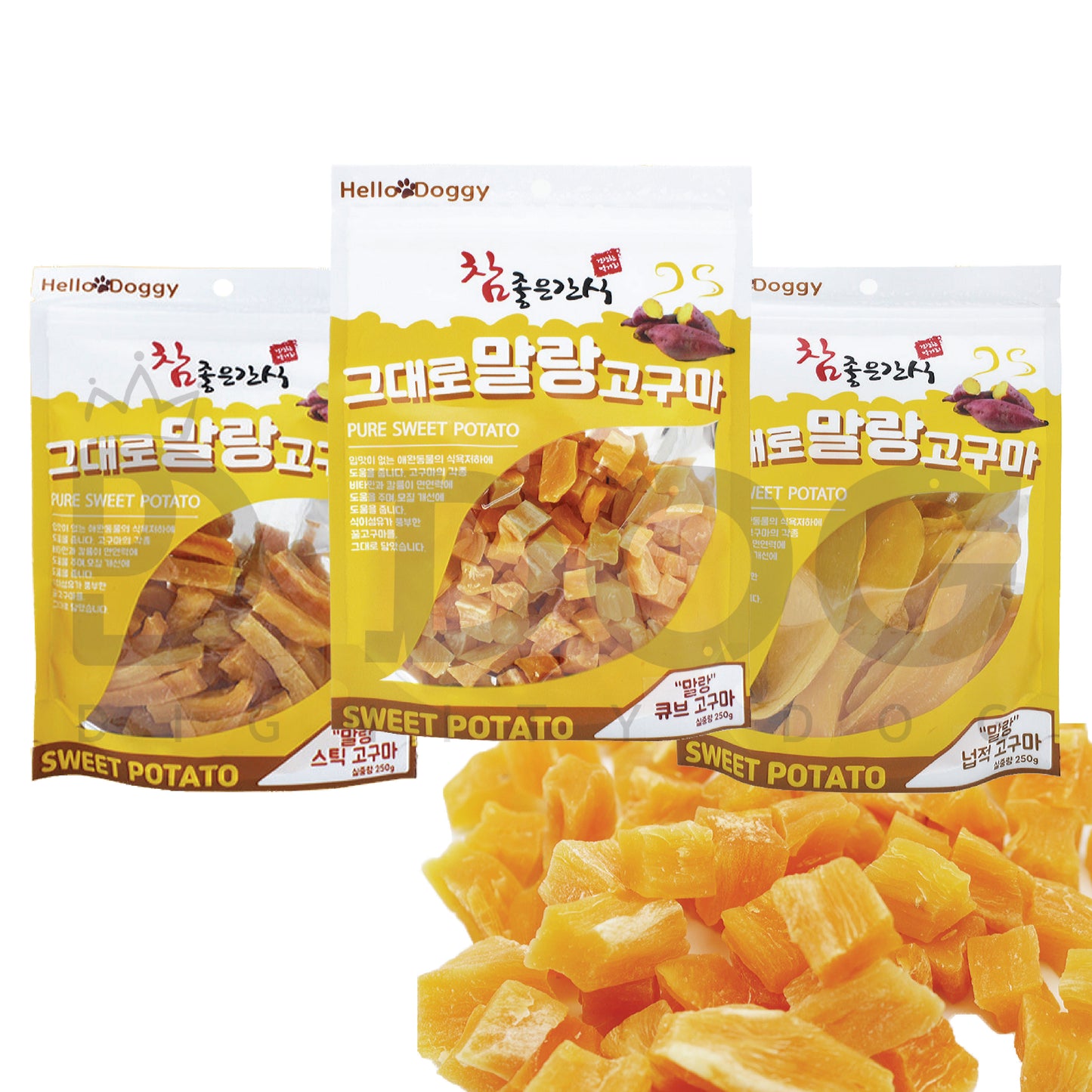【 HELLO DOGGY 】 SOFT SWEET POTATO 250g