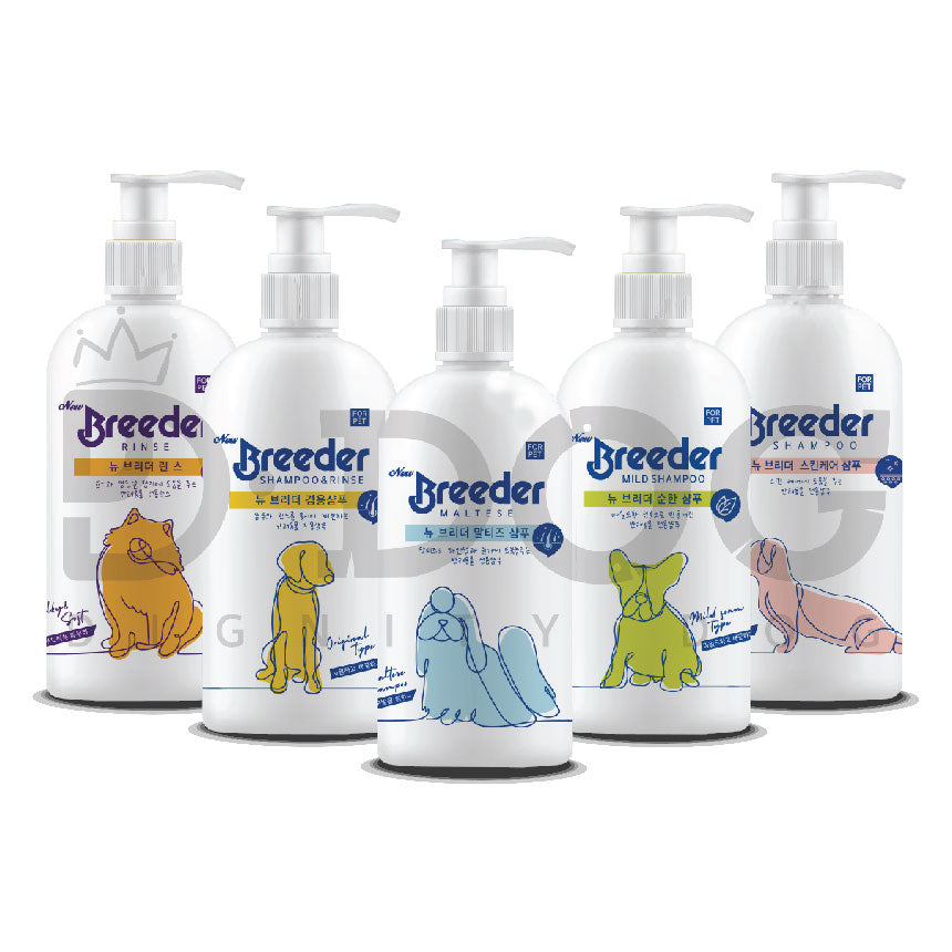 【 BREEDER 】500ML SHAMPOO 5 TYPES