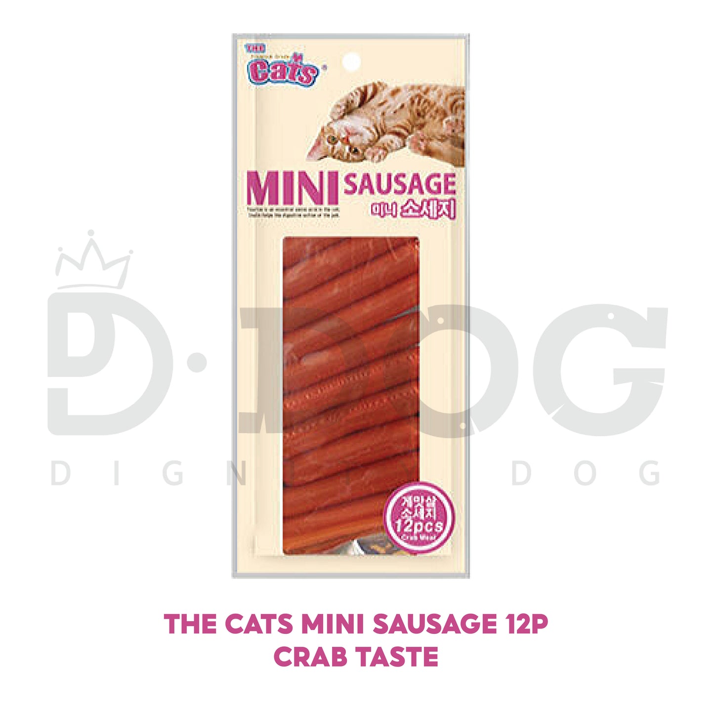【 THE CATS 】MINI SAUSAGE 108g/12P