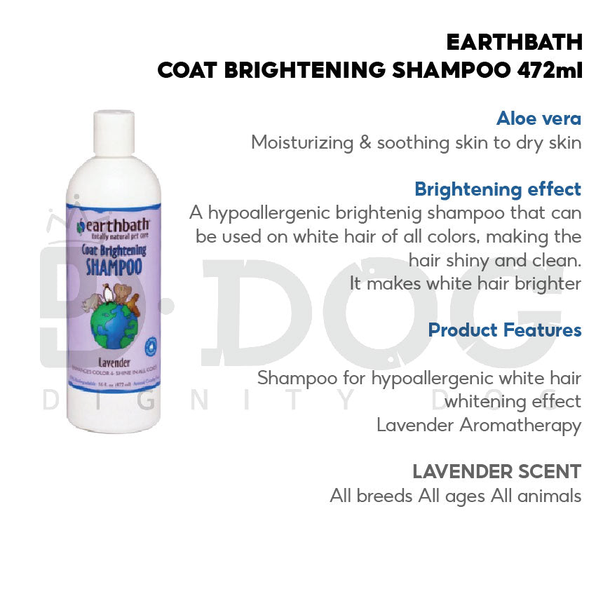 【 EARTHBATH 】472ML PET SHAMPOO