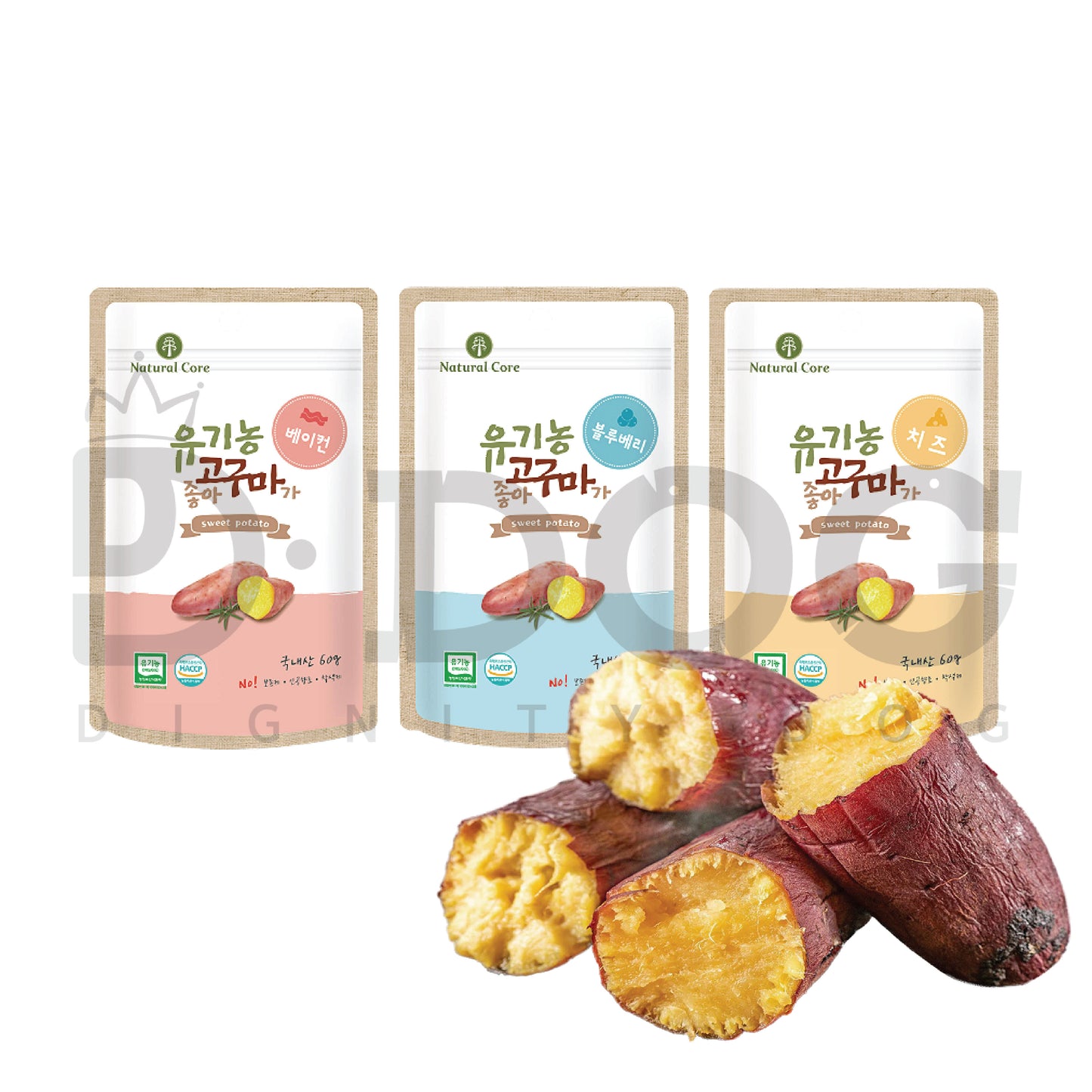 【 NATURAL CORE 】60g ORGANIC SWEET POTATO