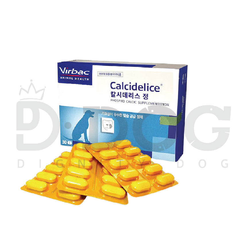 【 VIRBAC 】CALCI DELICE 30 TABLETS