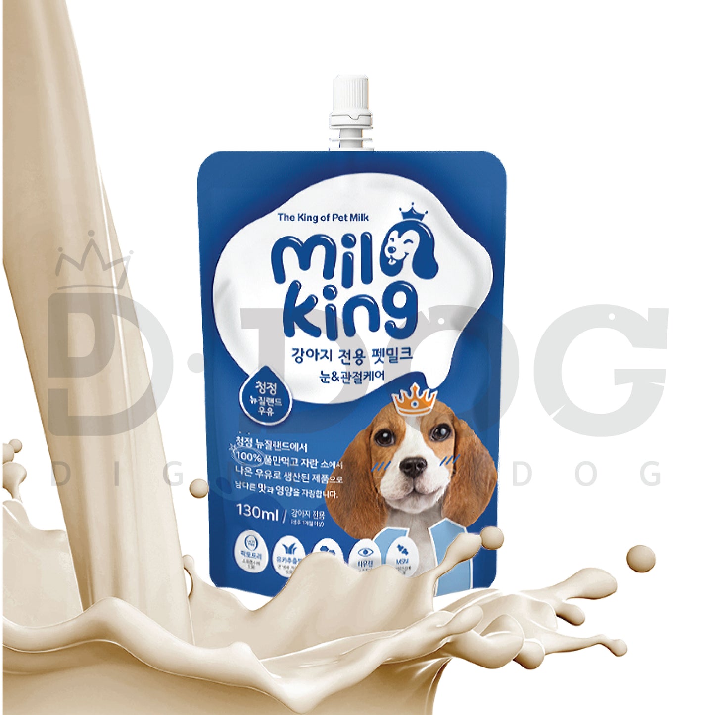 【 MILKING 】 PET MILK 130ml