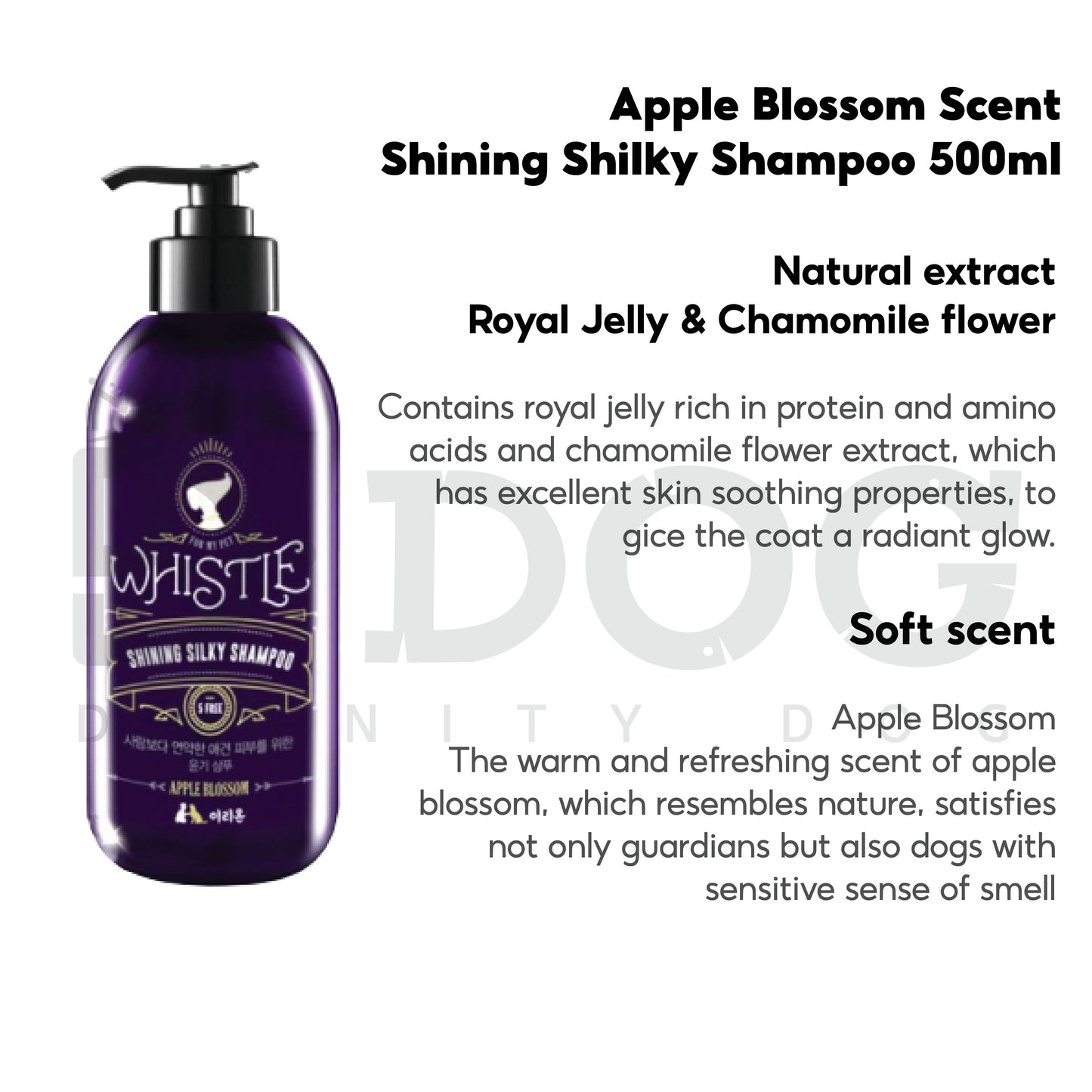 【 WHISTLE 】500ML MEDICAL SHAMPOO 3 TYPES