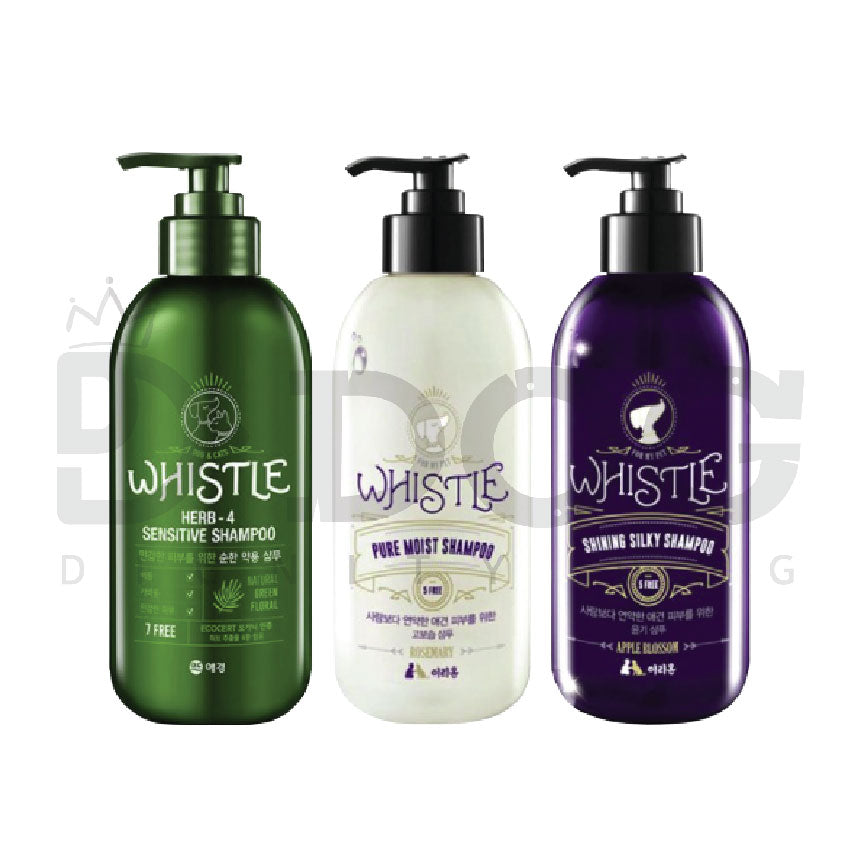 【 WHISTLE 】500ML MEDICAL SHAMPOO 3 TYPES