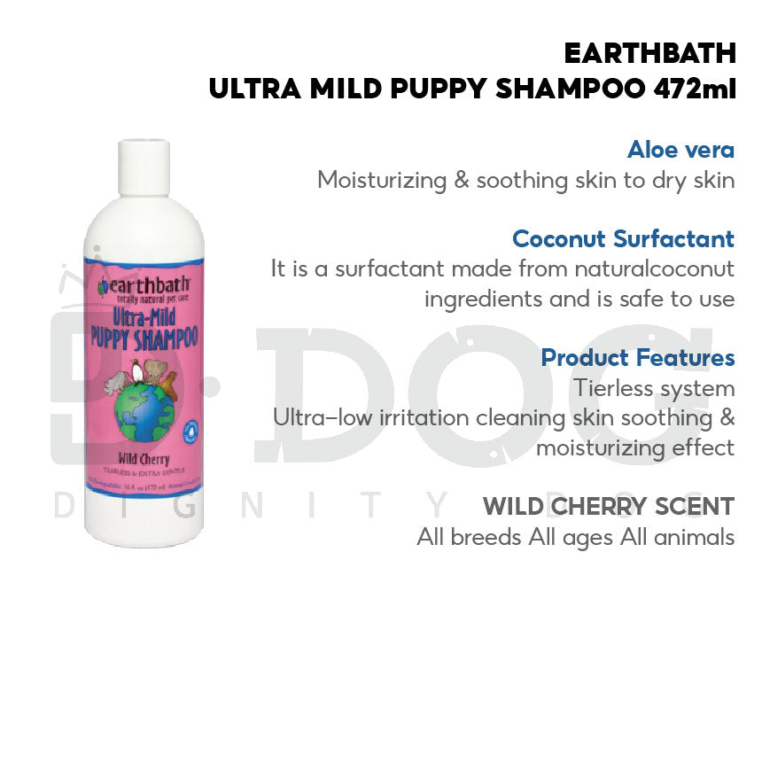 【 EARTHBATH 】472ML PET SHAMPOO