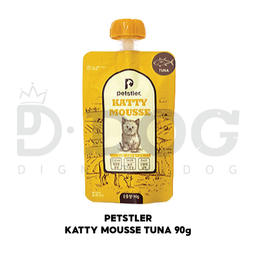 【 PETSTLER 】90G CAT WET SNACK PASTE 4 TYPES