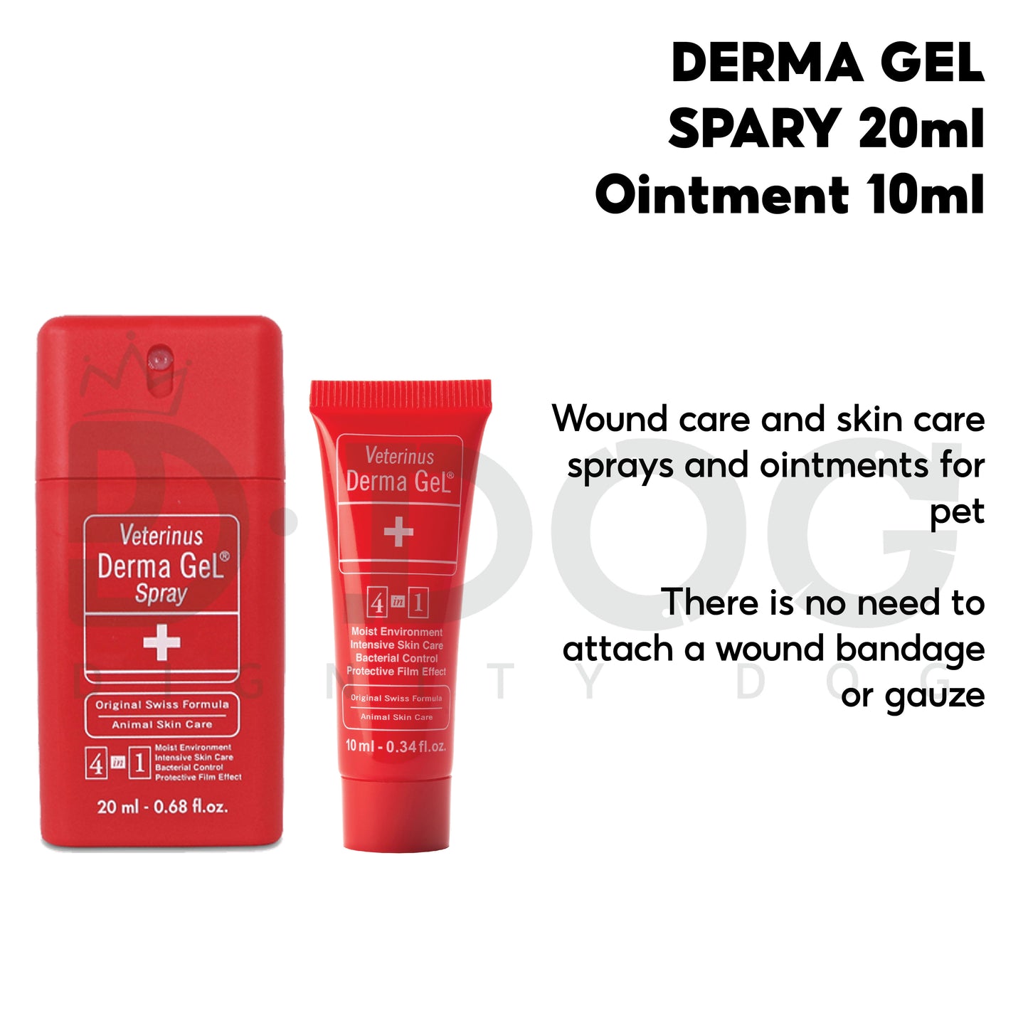 【 DERMA GEL 】10M/20ML SKIN OINTMENT