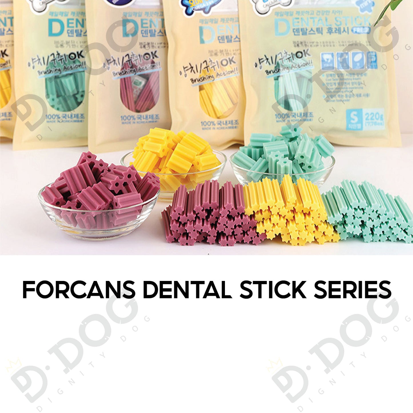 【 FORCANS 】 DENTAL STICK 9 types