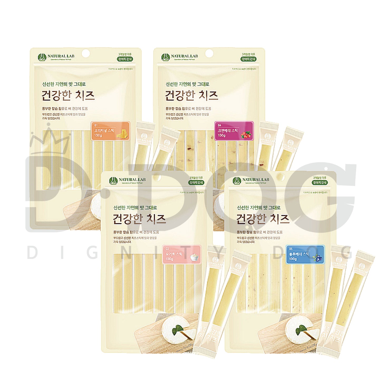 【 NATURAL LABS 】 CHEESE STICKS 100g (12P)