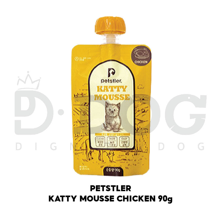 【 PETSTLER 】90G CAT WET SNACK PASTE 4 TYPES