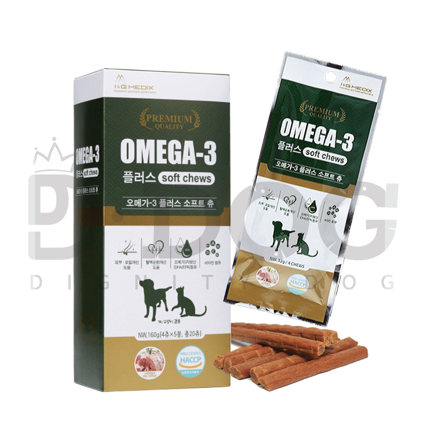 【 OMEGA-3 PLUS 】 SOFT CHEW 32g