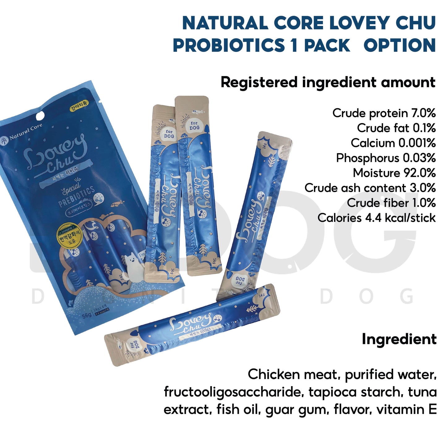 【 NATURAL CORE 】 LOVEYCHU 56g