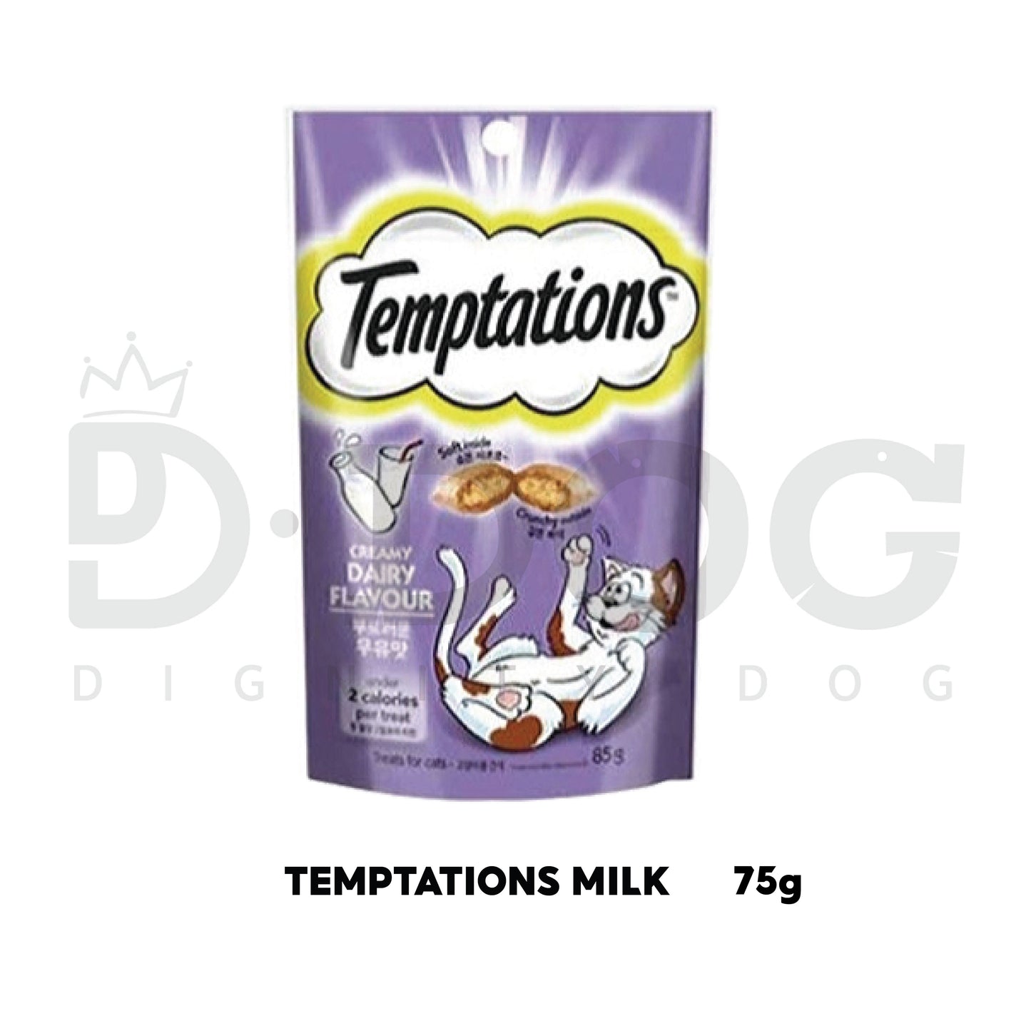 【 TEMPTATIONS 】 CAT CRUNCH COOKIES 75g