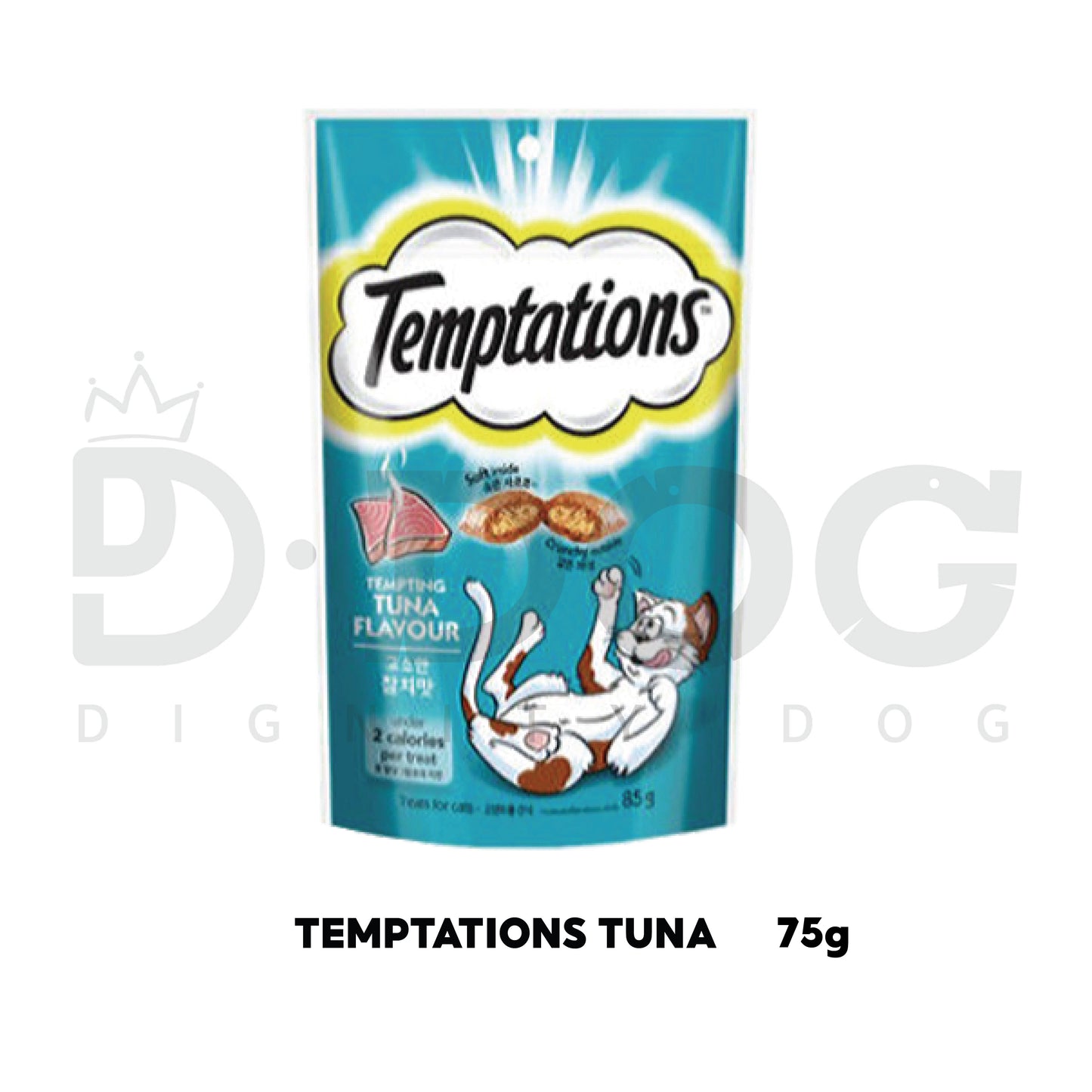 【 TEMPTATIONS 】 CAT CRUNCH COOKIES 75g