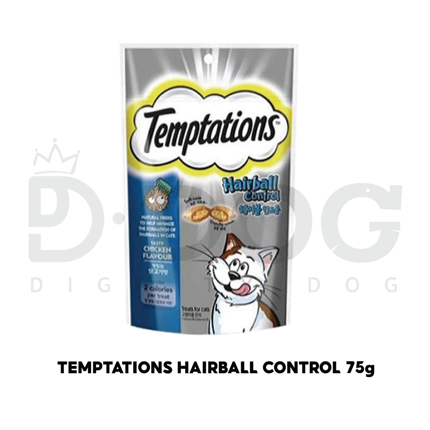 【 TEMPTATIONS 】 CAT CRUNCH COOKIES 75g