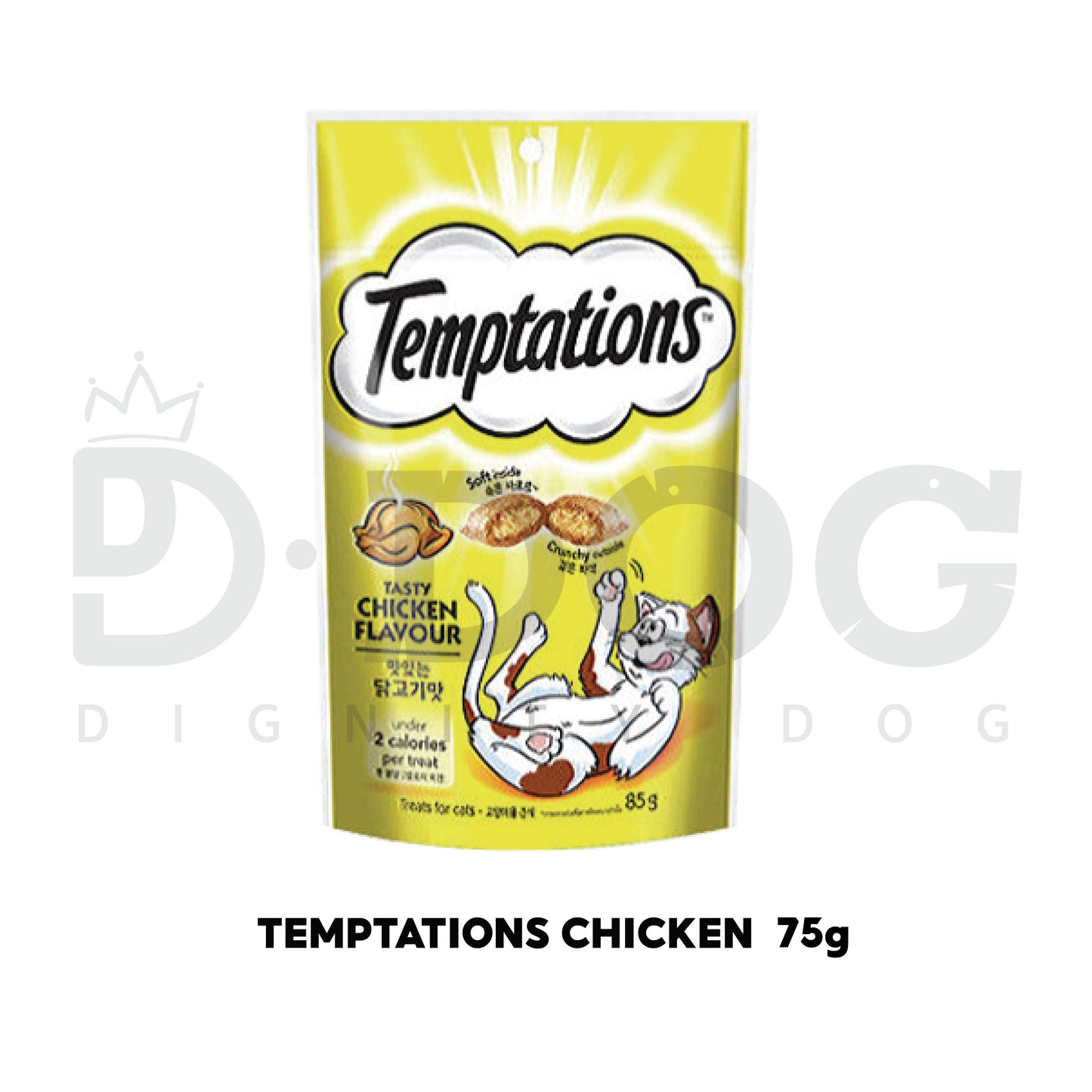 【 TEMPTATIONS 】 CAT CRUNCH COOKIES 75g