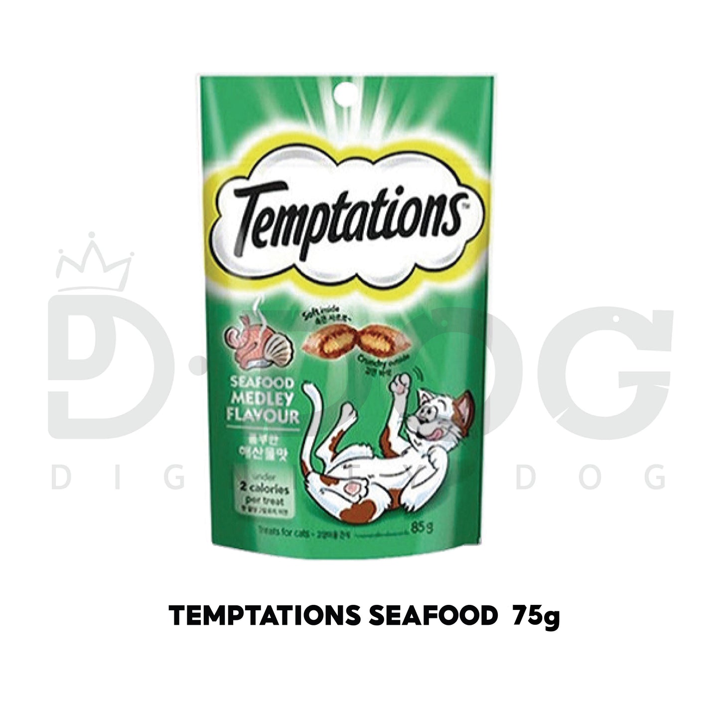 【 TEMPTATIONS 】 CAT CRUNCH COOKIES 75g