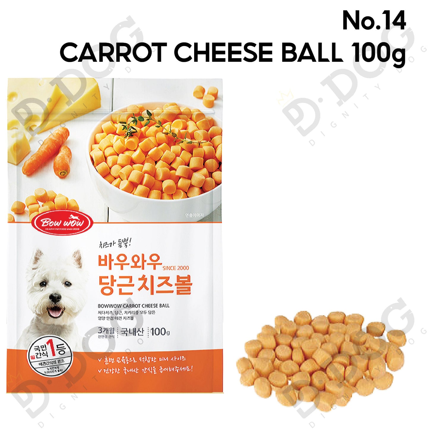 【 BOWWOW 】 Dogs Biscuit Mixed Snacks Series