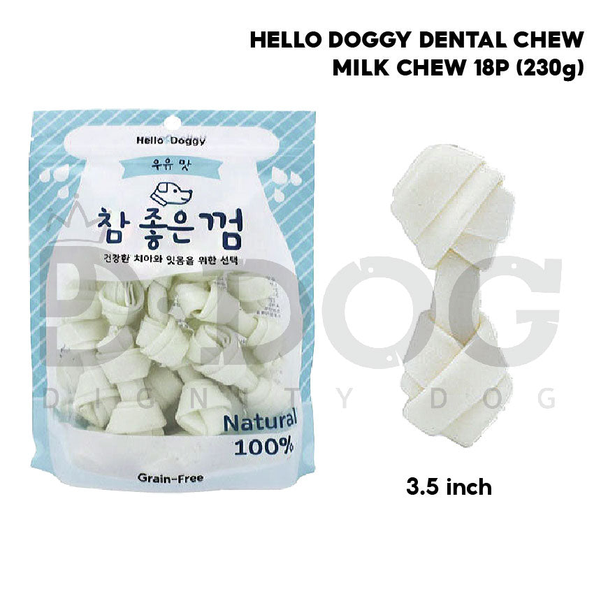 【 HELLO DOGGY 】DENTAL BONE CHEW 5 TYPES