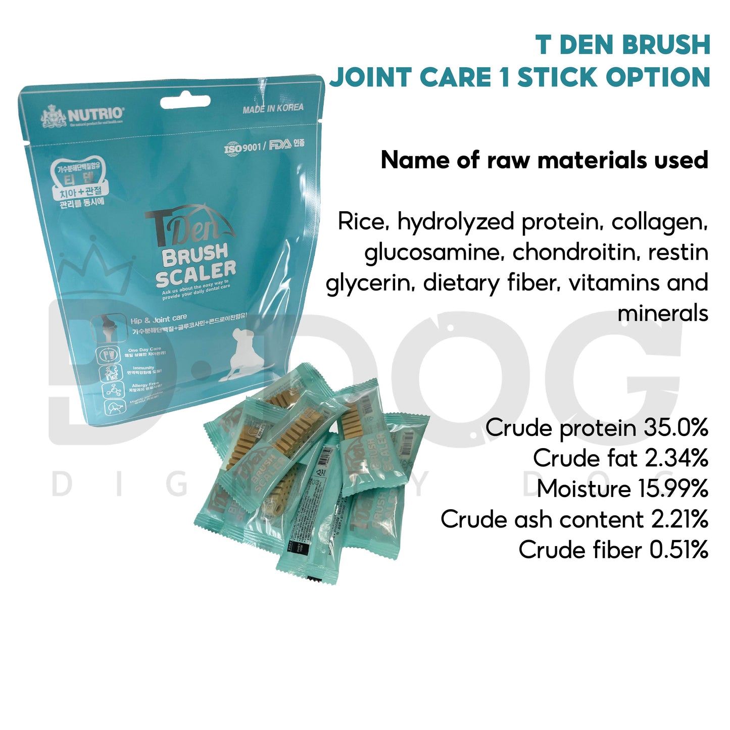 【 T-DEN 】 DENTAL BRUSH 1stick