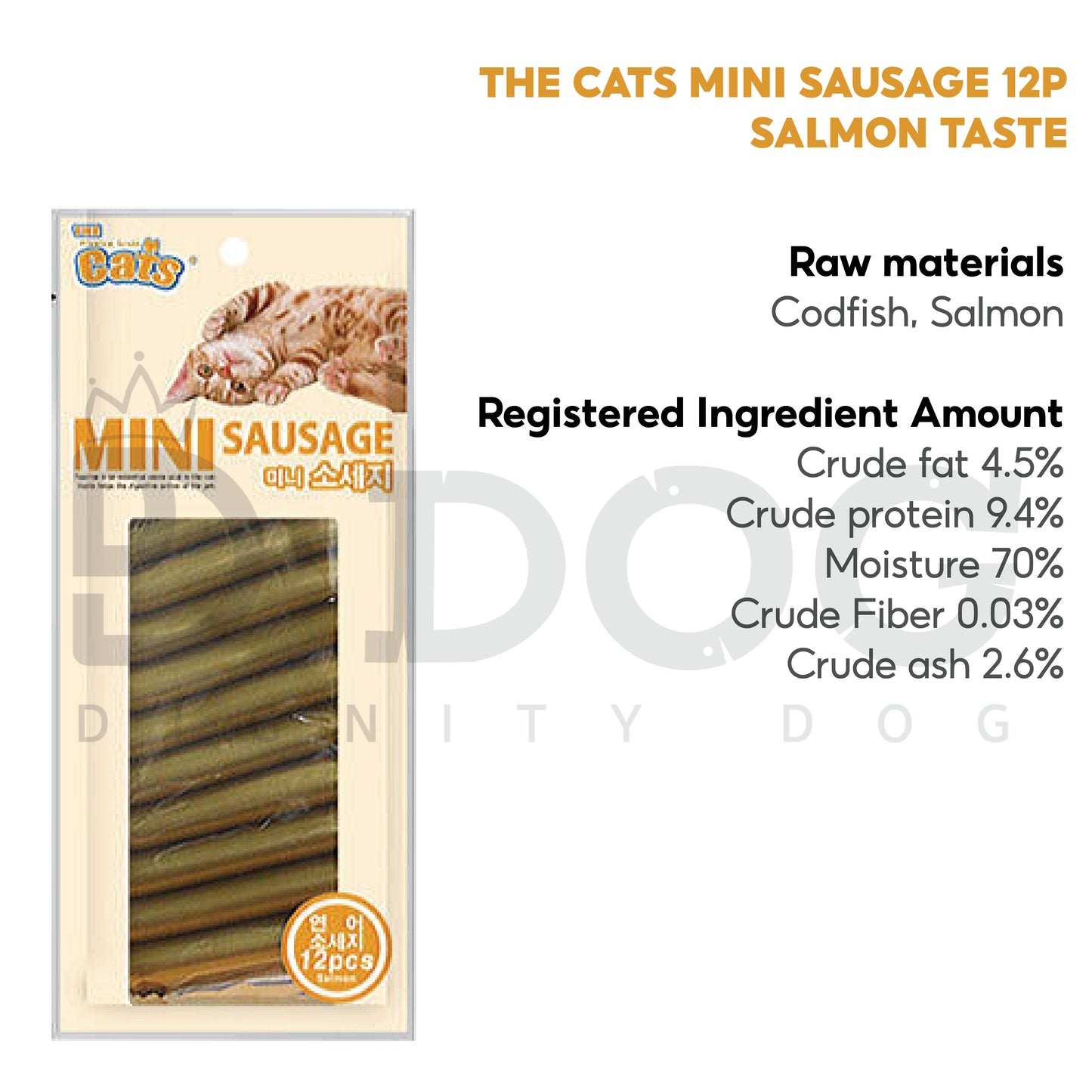 【 THE CATS 】MINI SAUSAGE 108g/12P