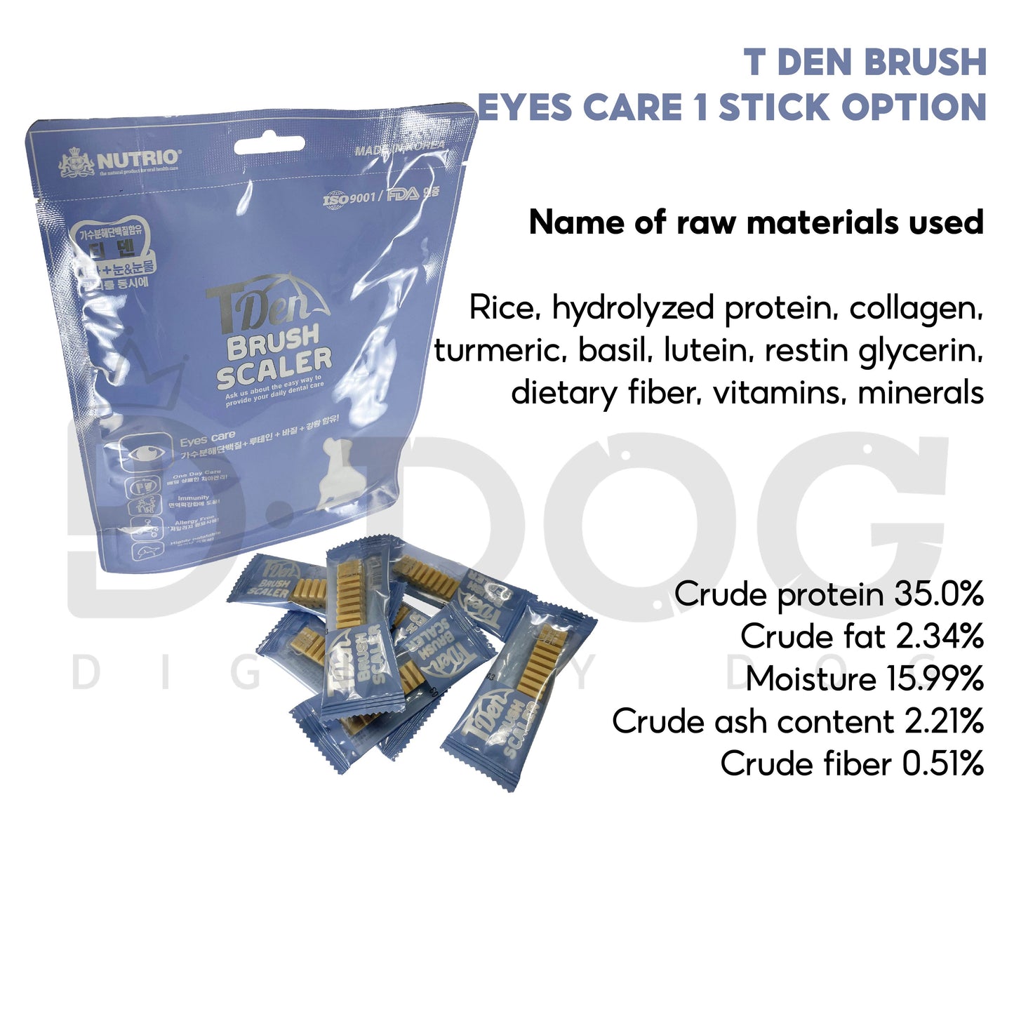 【 T-DEN 】 DENTAL BRUSH 1stick