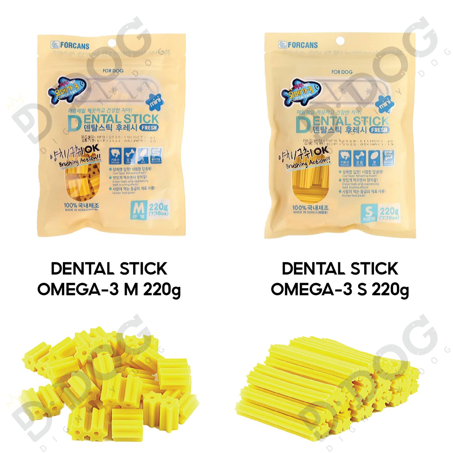【 FORCANS 】 DENTAL STICK 9 types
