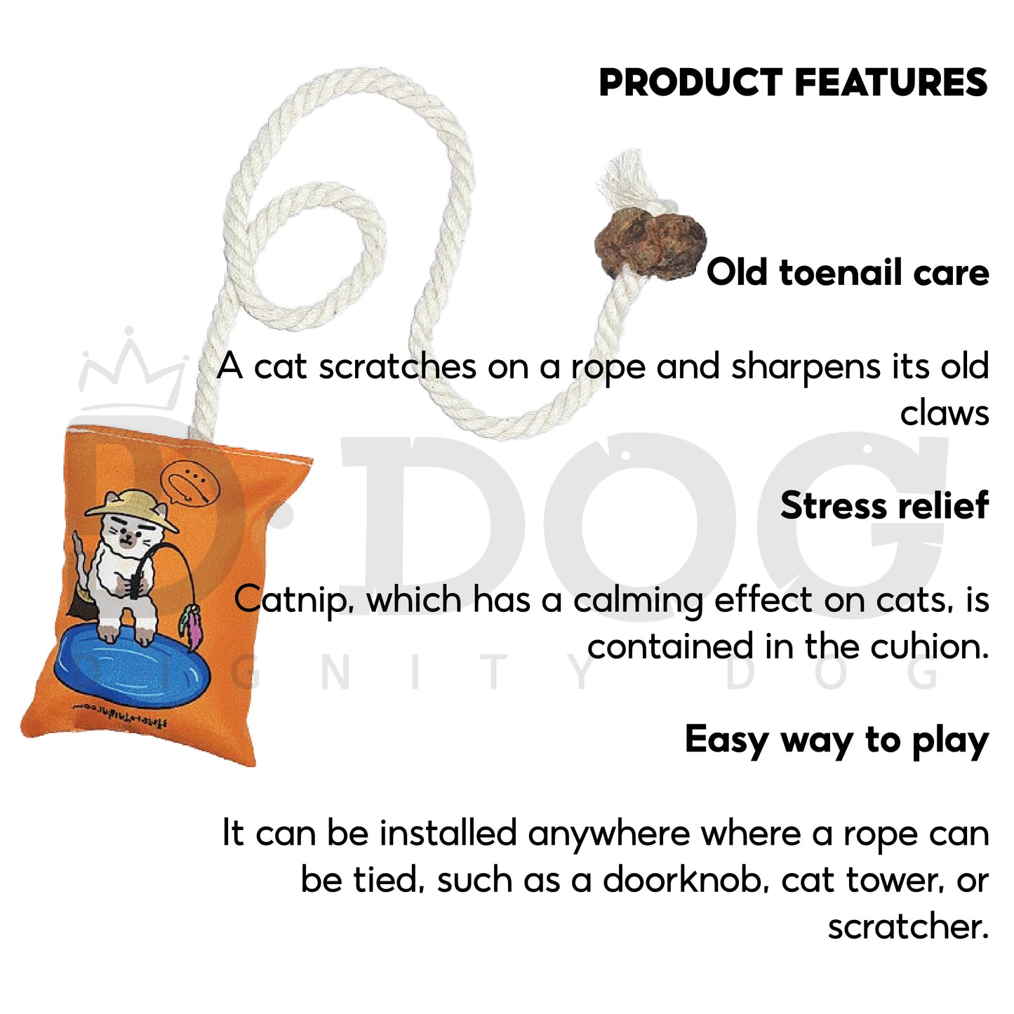 【 HEALING TIME 】 CATNIP MINT CAT TOY