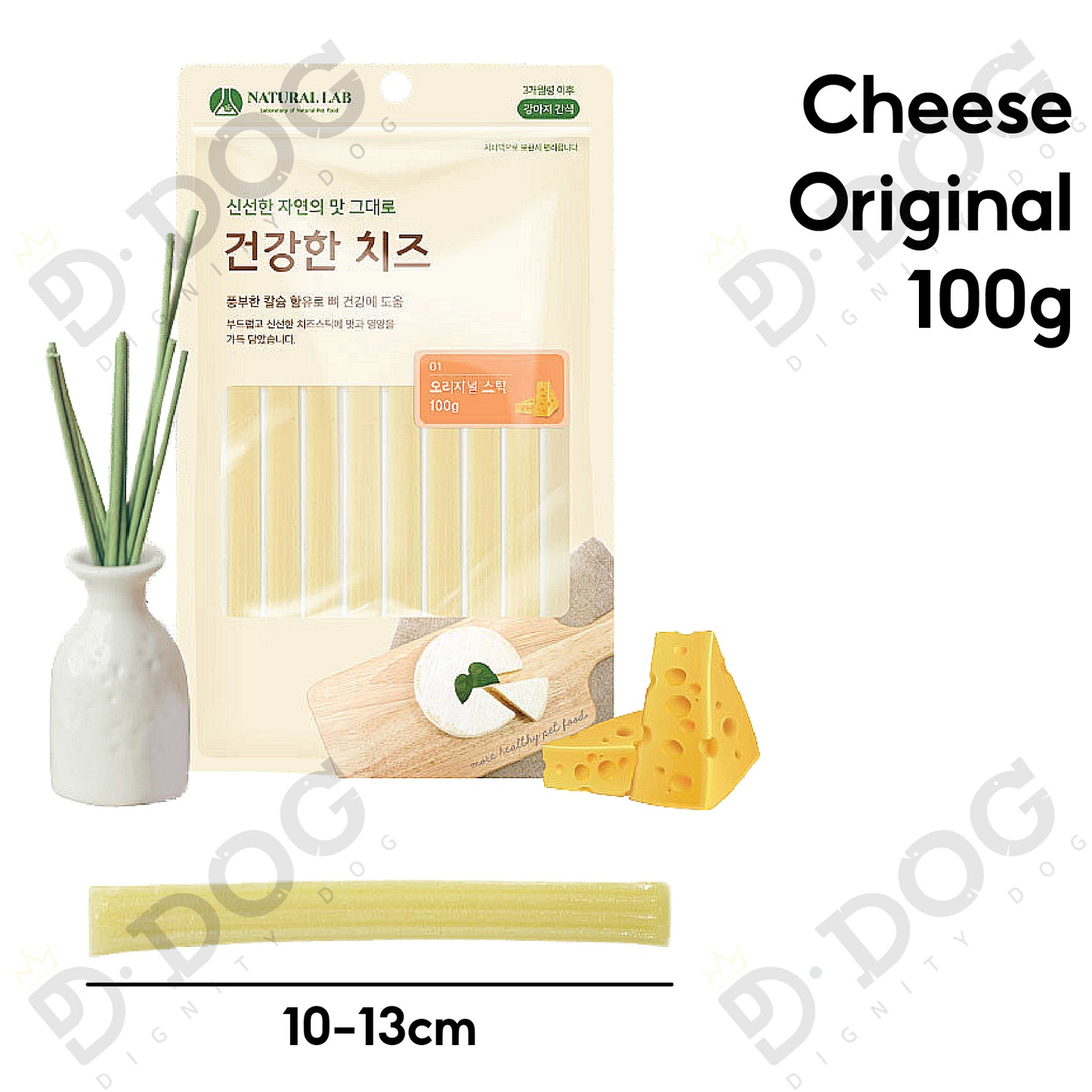 【 NATURAL LABS 】 CHEESE STICKS 100g (12P)