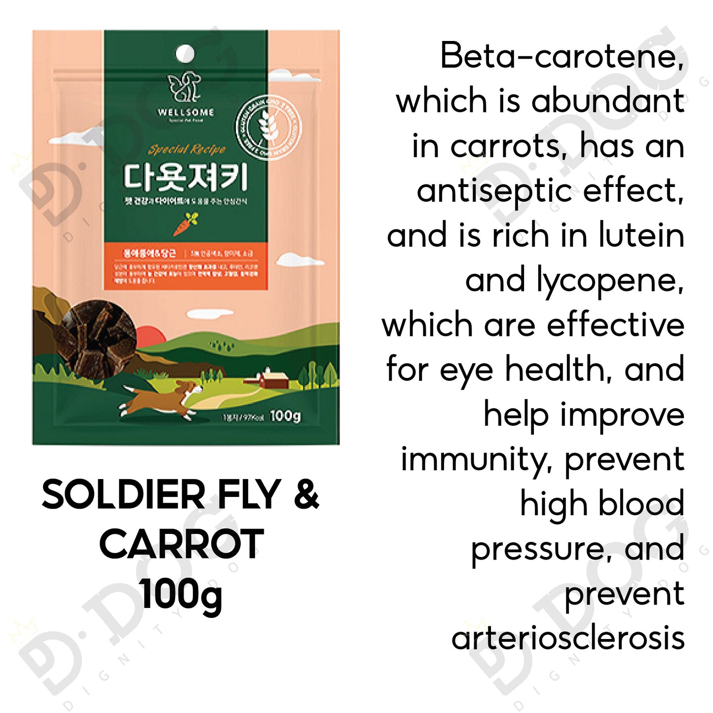 【 WELLSOME 】100G INSECT PROTEIN CHEW