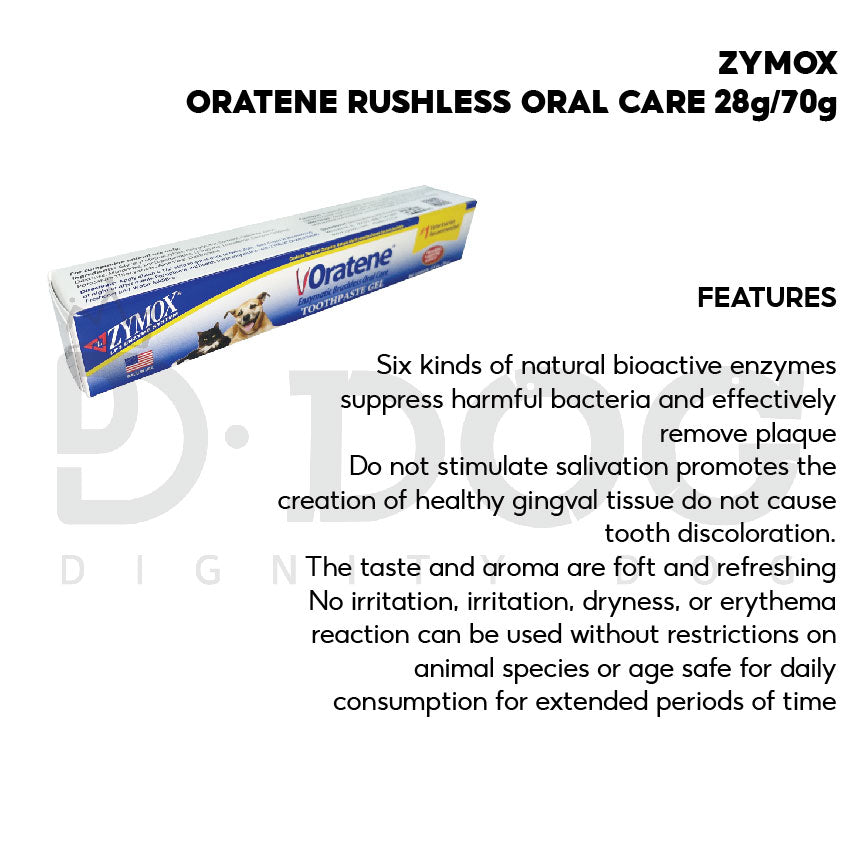 【 ZYMOX 】ORATENE TOOTHPASTE 3 TYPES