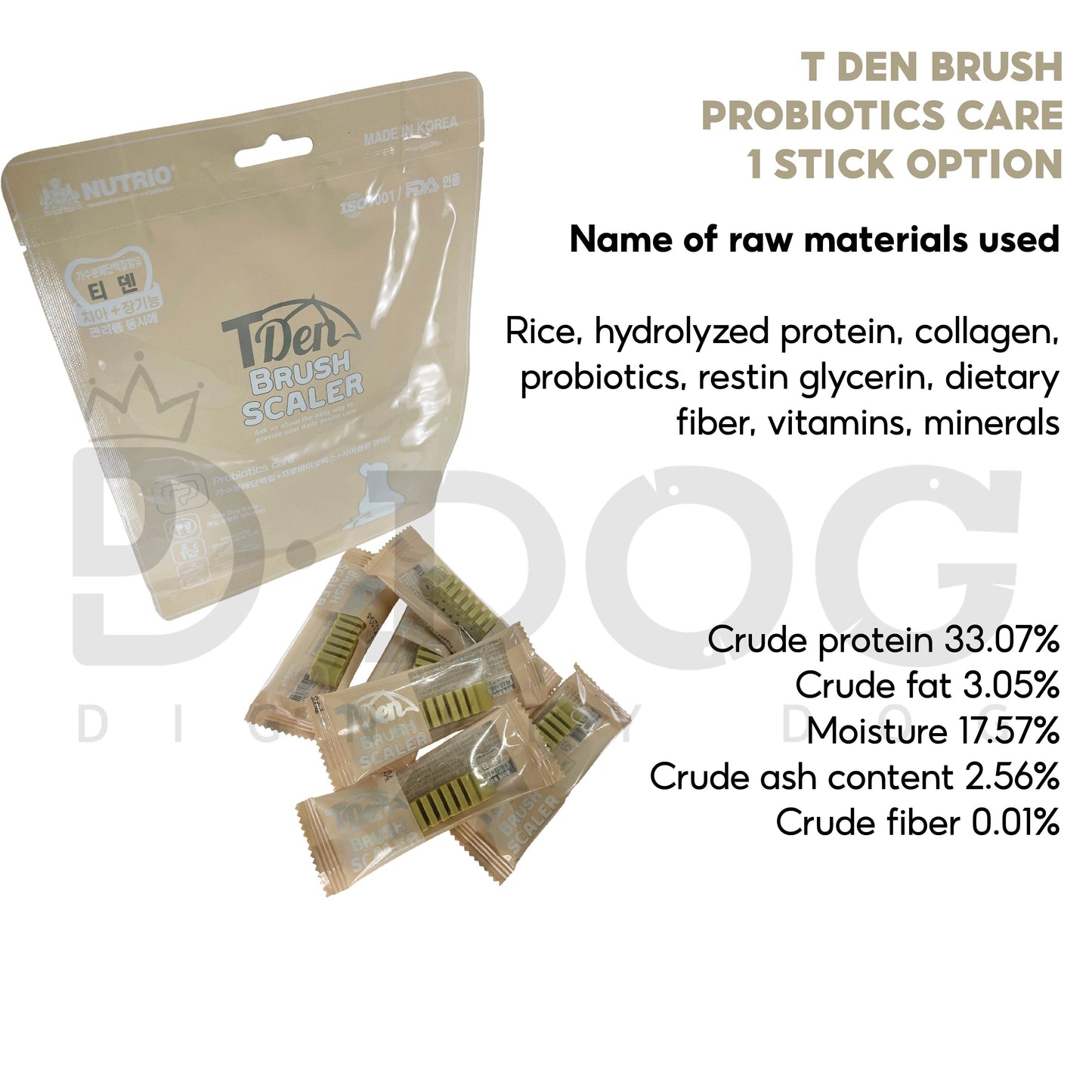 【 T-DEN 】 DENTAL BRUSH 1stick