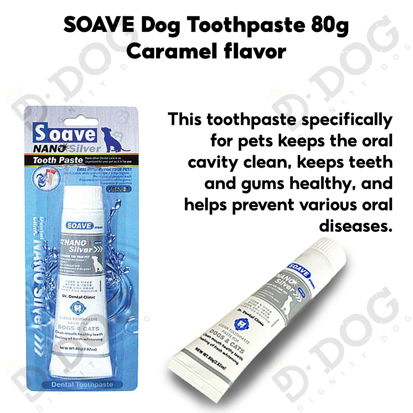 【 SOAVE 】 DOG TOOTHPASTE 80g
