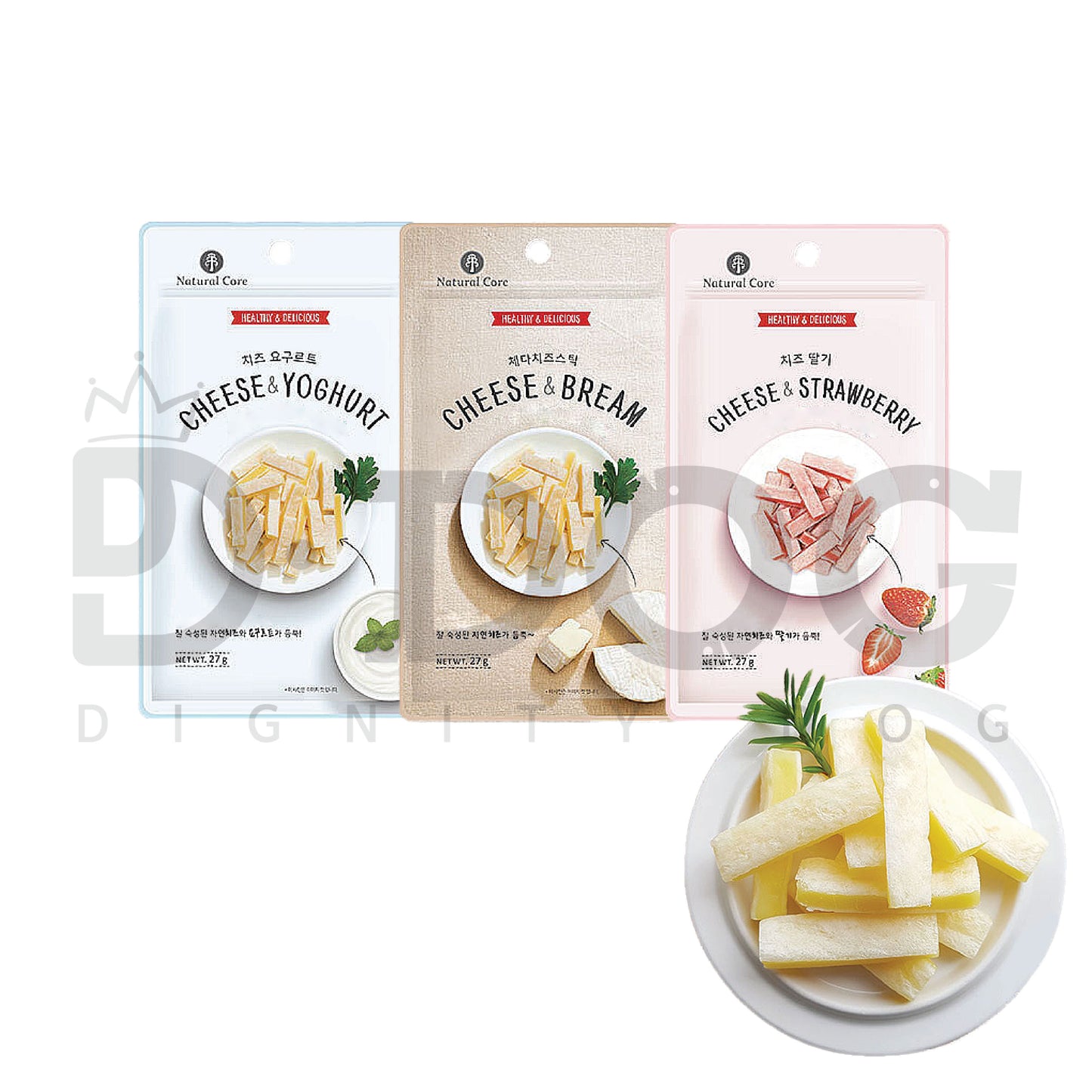 【 NATURAL CORE 】 CHEESE BREAM 27g