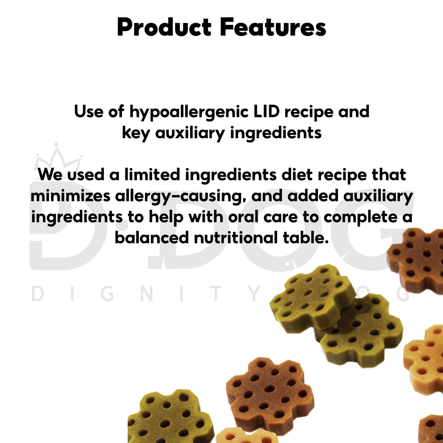 【 PLAGO 】150G HONEYCOMB SHAPED DENTAL CHEW