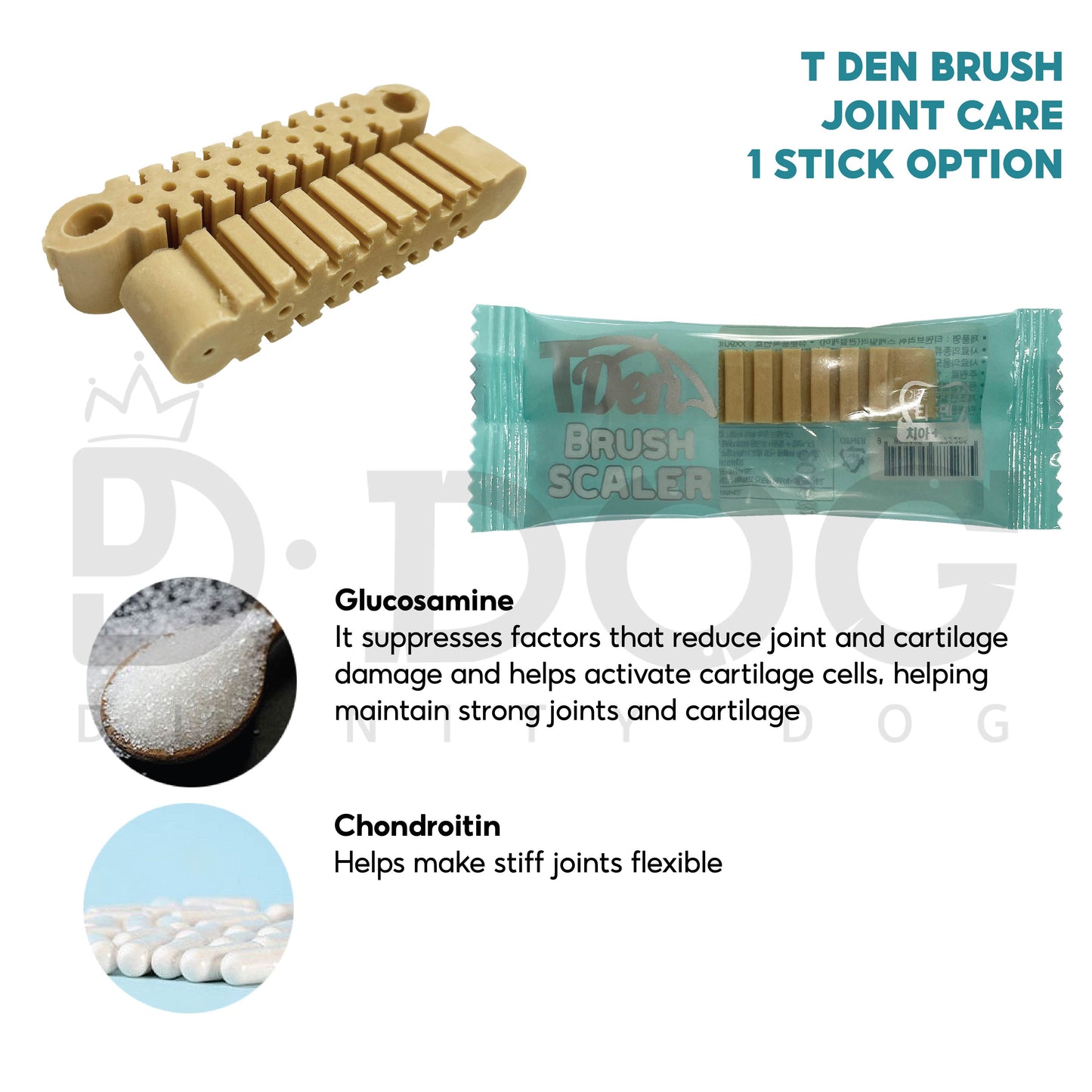 【 T-DEN 】 DENTAL BRUSH 1stick