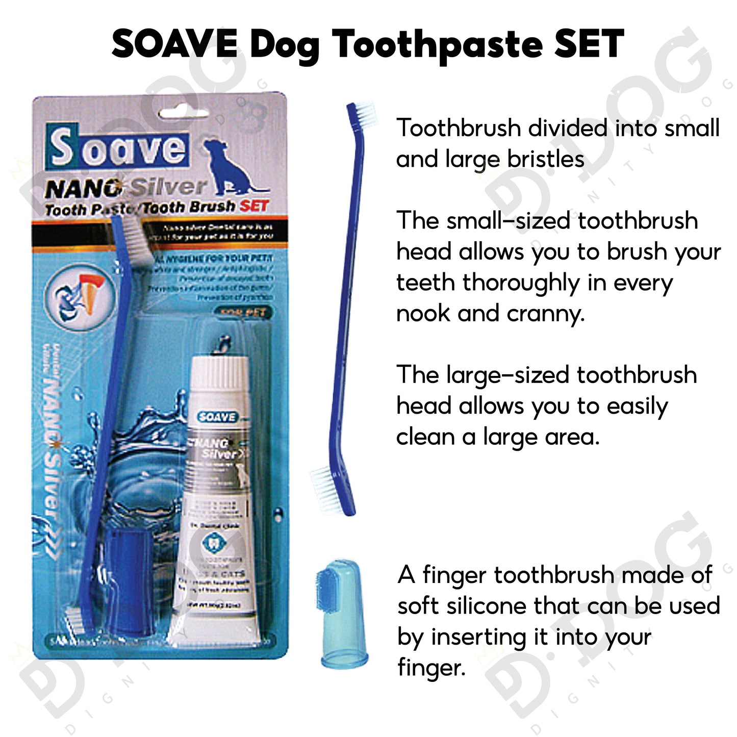【 SOAVE 】 DOG TOOTHPASTE 80g