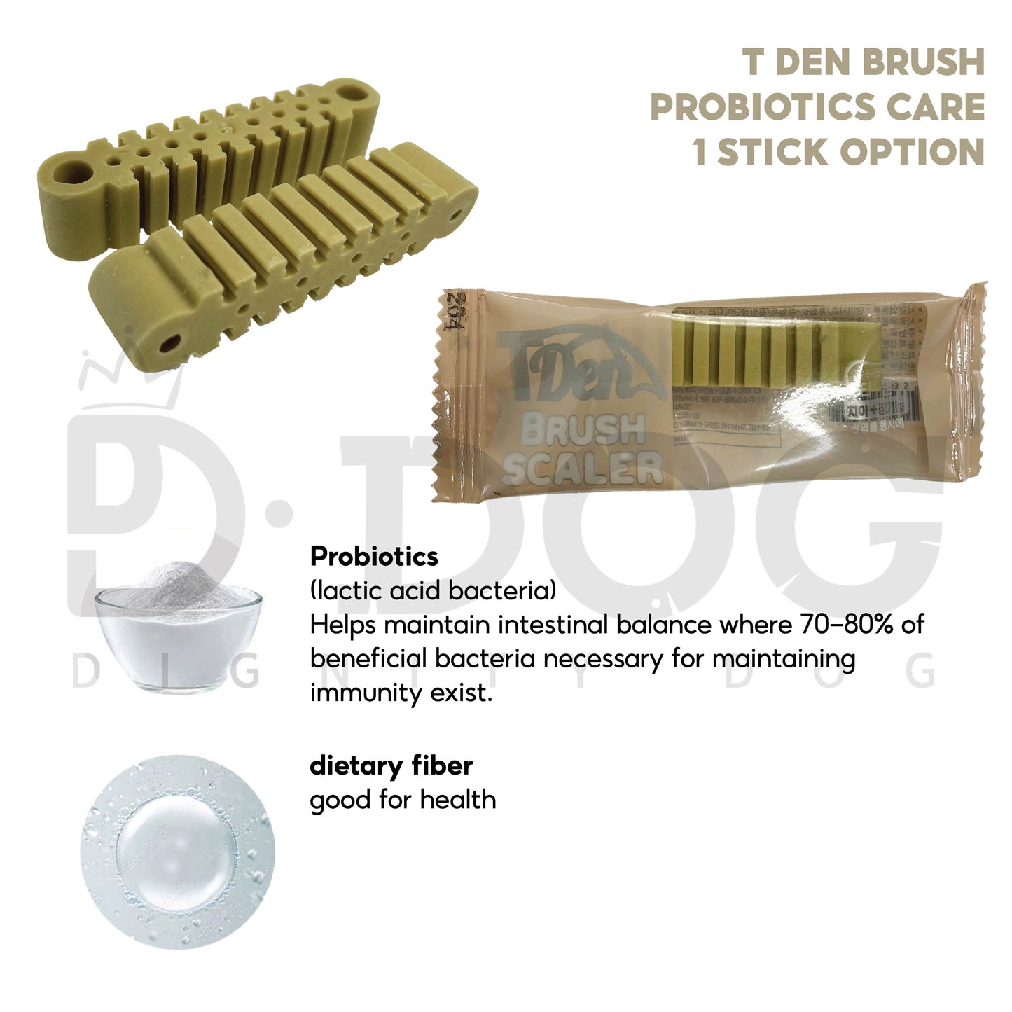 【 T-DEN 】 DENTAL BRUSH 1stick