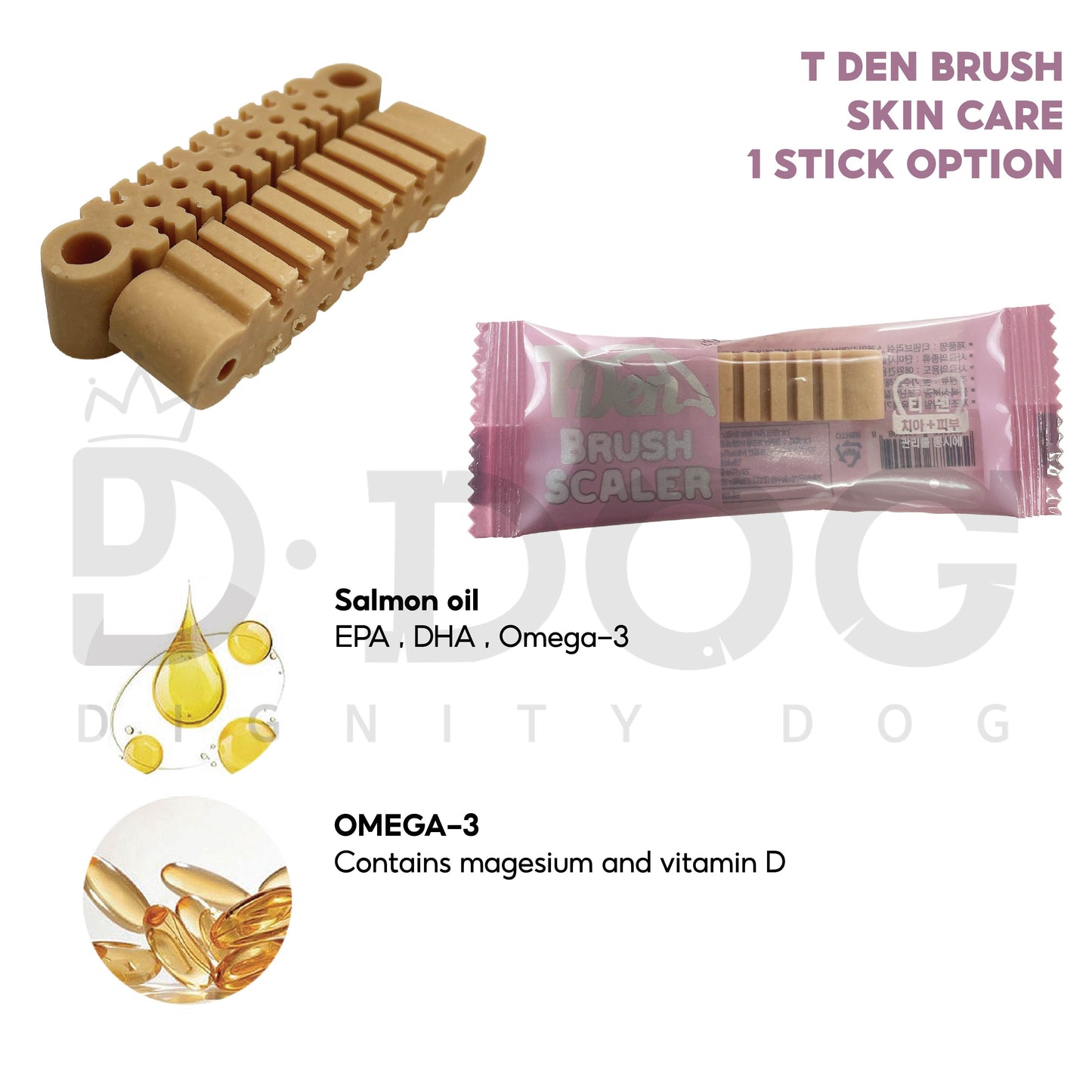 【 T-DEN 】 DENTAL BRUSH 1stick