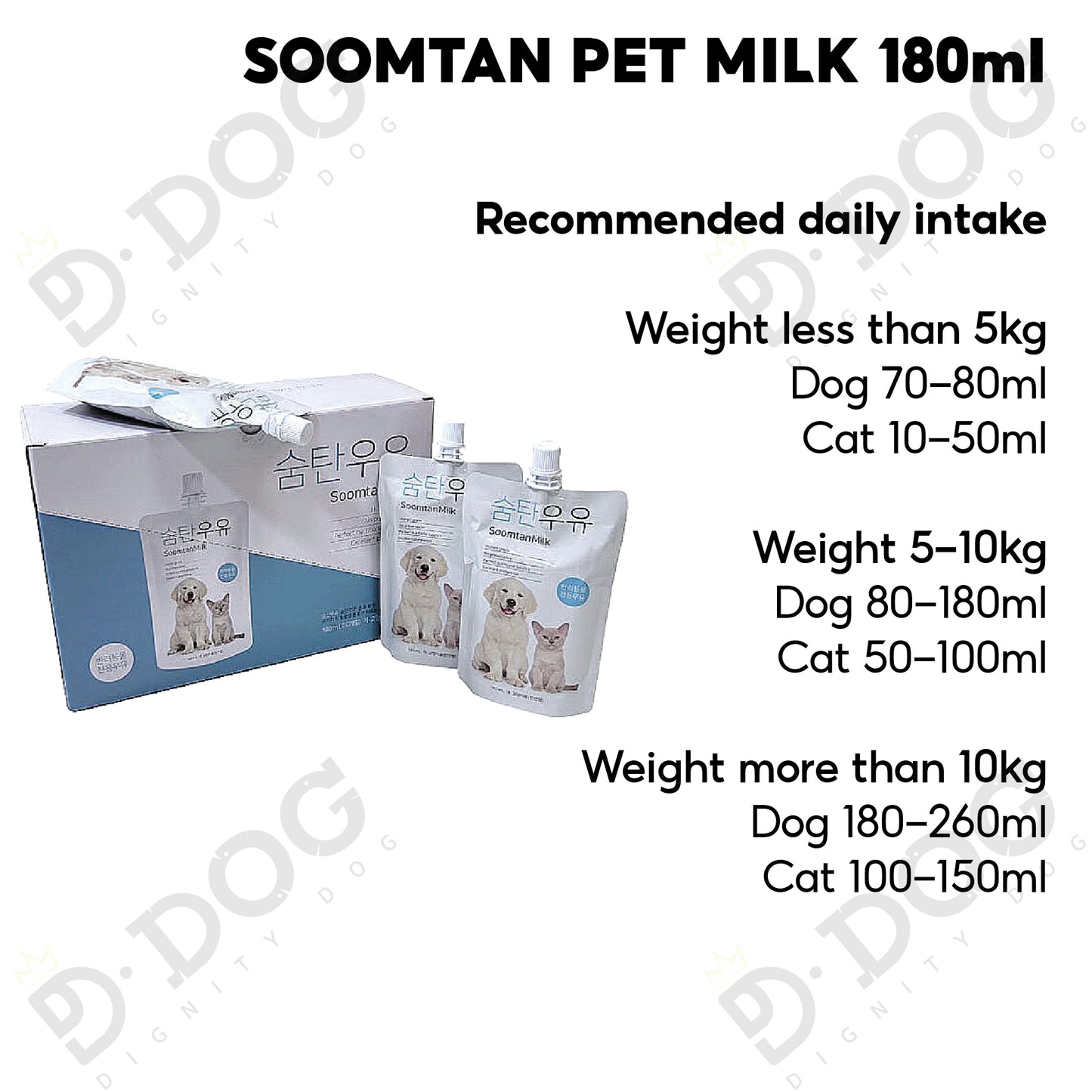 【 SOOMTAN 】 PET MILK 180ml