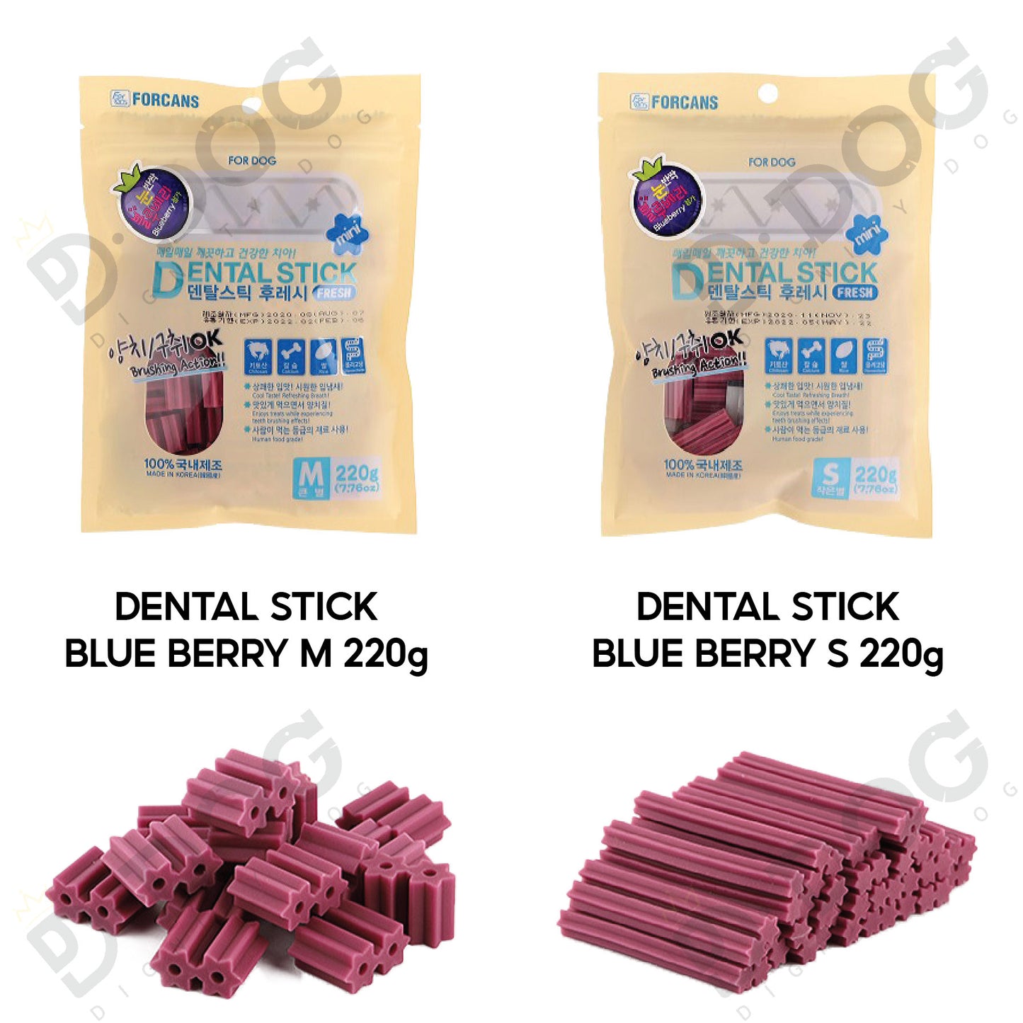 【 FORCANS 】 DENTAL STICK 9 types
