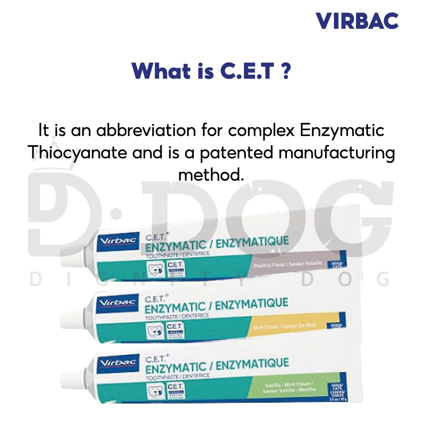 【 VIRBAC 】 C.E.T TOOTHPASTE 70g