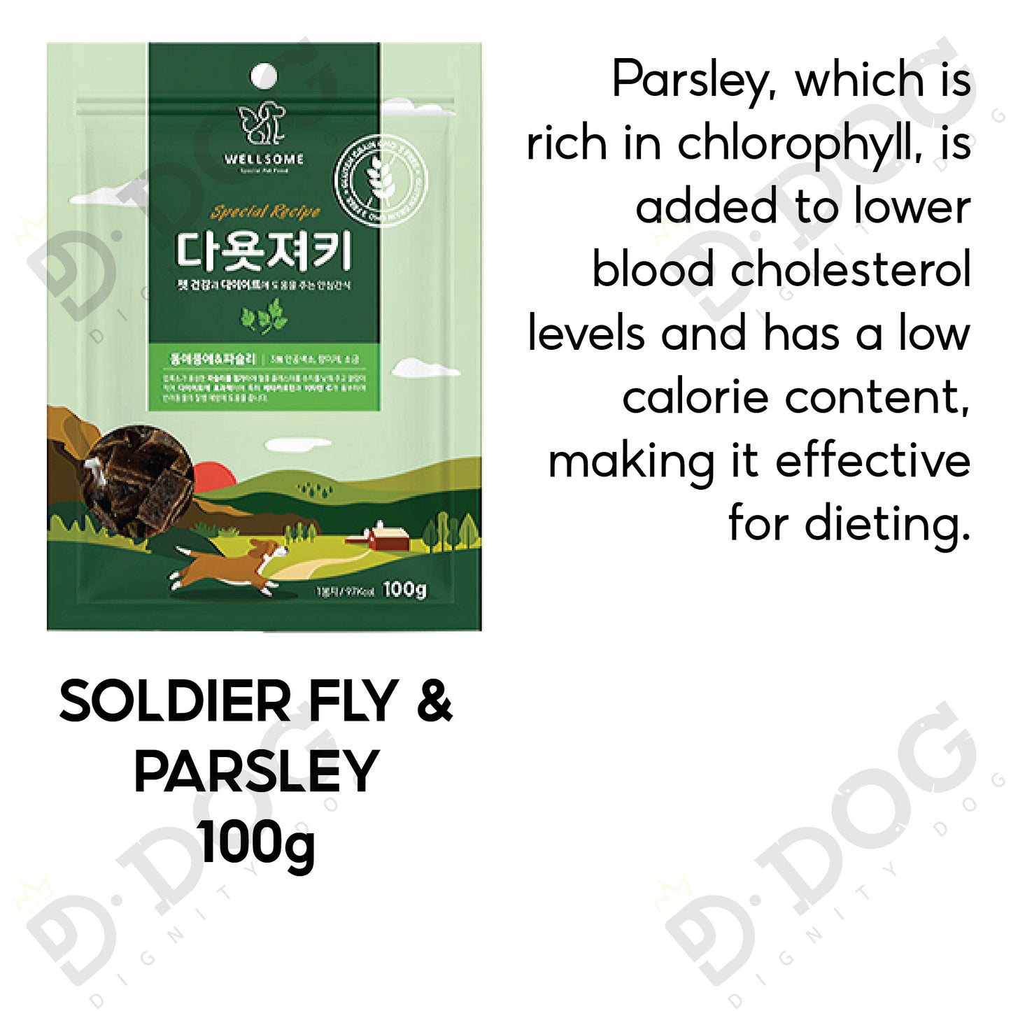 【 WELLSOME 】100G INSECT PROTEIN CHEW