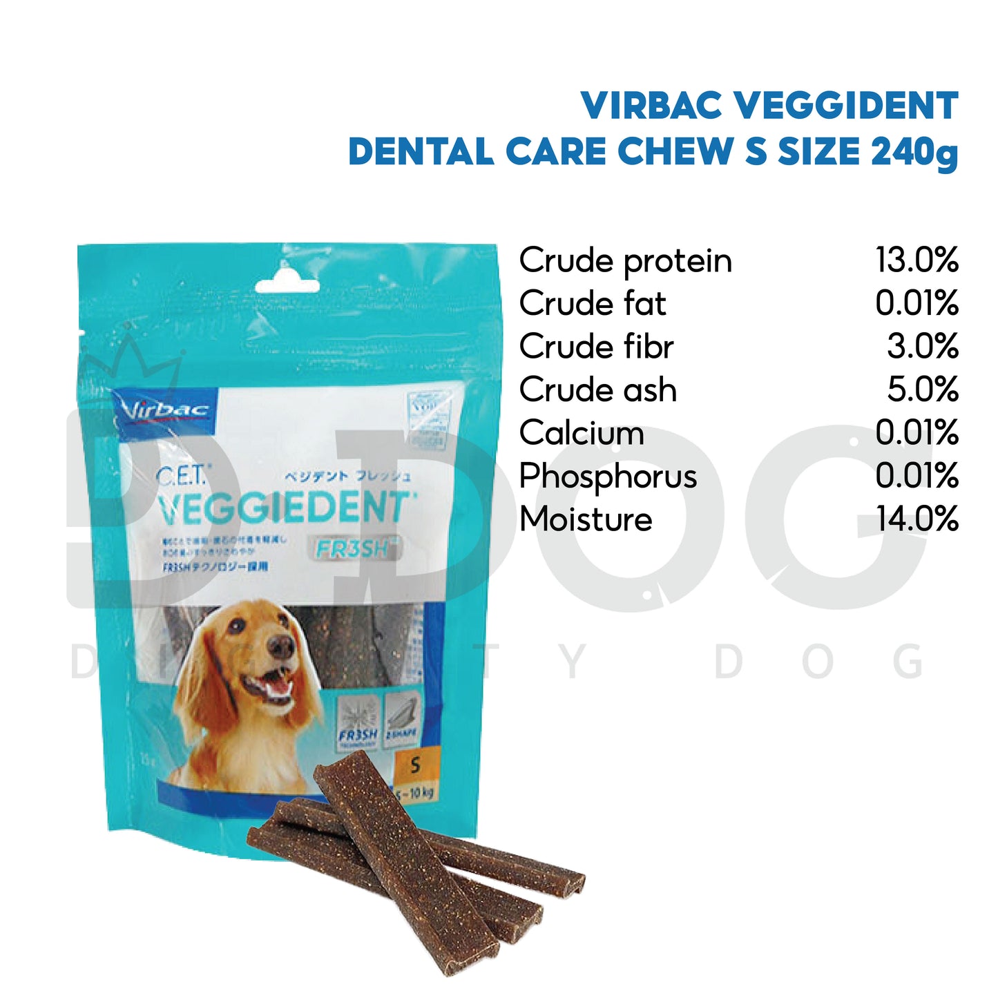 【 VIRBAC 】240g BEGGIDENT